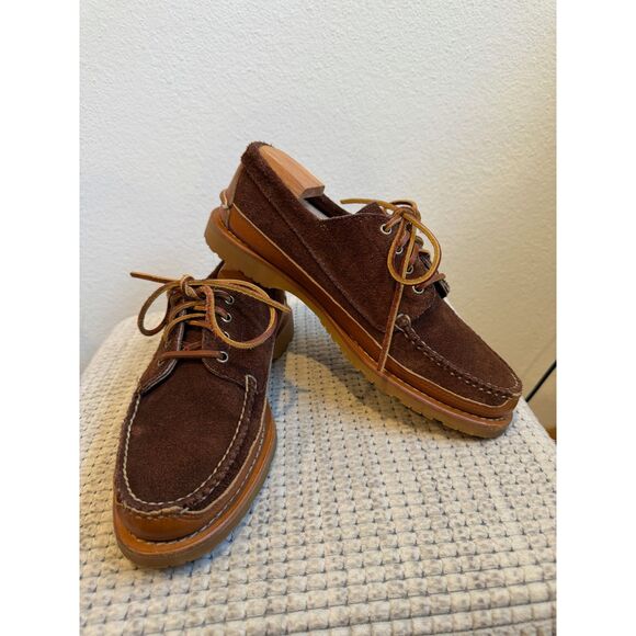 Rancourt & Co. x Freeman FSC Ranger Moc Roughout Brown Suede 9.5D Vibram main image 7